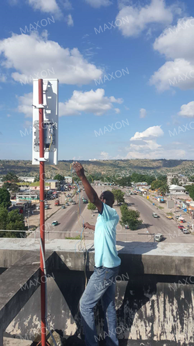南京碼訊光電剛果某體育場無線覆蓋